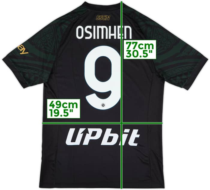 2023-24 Napoli Third Shirt Osimhen #9 (L)
