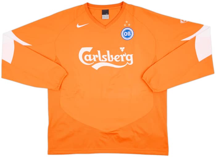 2005-06 OB Odense Third L/S Shirt - 7/10 - (XL)