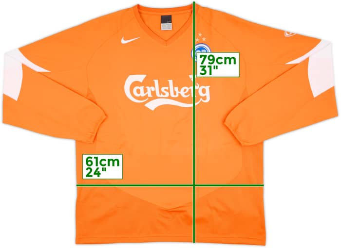 2005-06 OB Odense Third L/S Shirt - 7/10 - (XL)