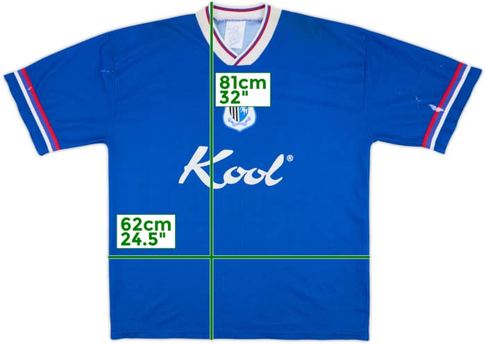 1997-98 Gillingham Home Shirt - 5/10 - (XL)