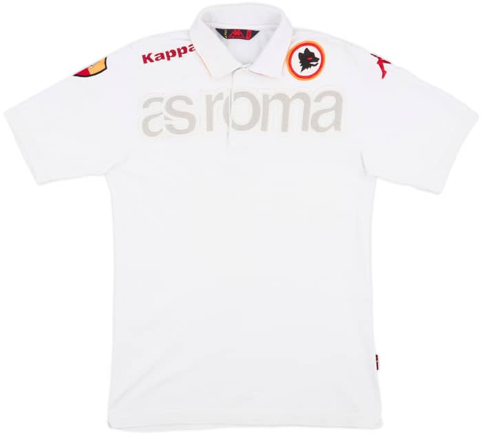 2003-04 Roma Kappa Polo Shirt - 7/10 - (S)