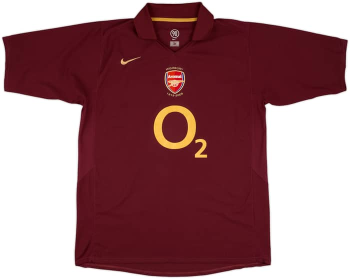 2005-06 Arsenal Home Shirt Henry #14 - 8/10 - (XL)