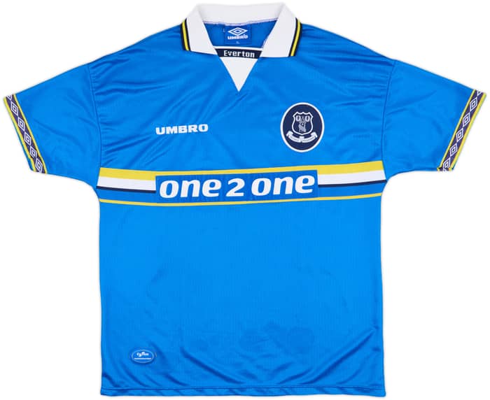 1997-99 Everton Home Shirt Bilic #28 - 6/10 - (XL)
