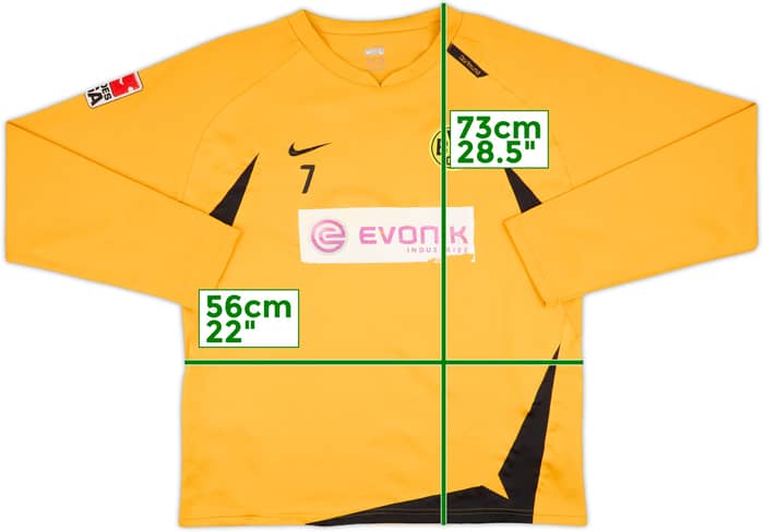 2007-08 Borussia Dortmund Nike Player Issue Training L/S Shirt #7 - 5/10 - (L)