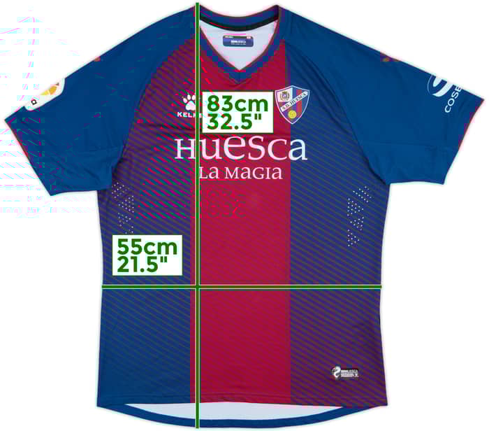 2019-20 Huesca Home Shirt - 8/10 - (XXL)