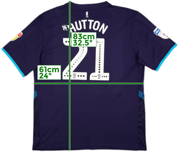 2018-19 Aston Villa Third Shirt Hutton #21 - 9/10 - (XXL)