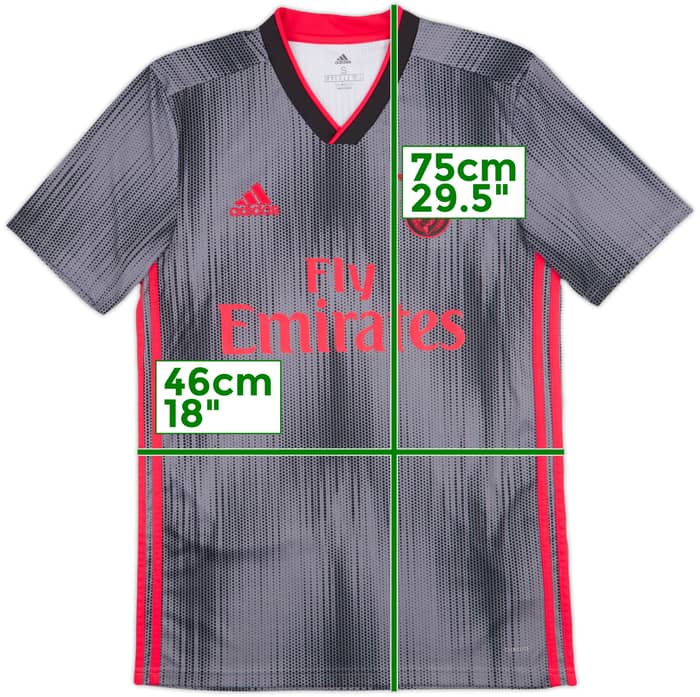 2019-20 Benfica Away Shirt - 10/10 - (S)