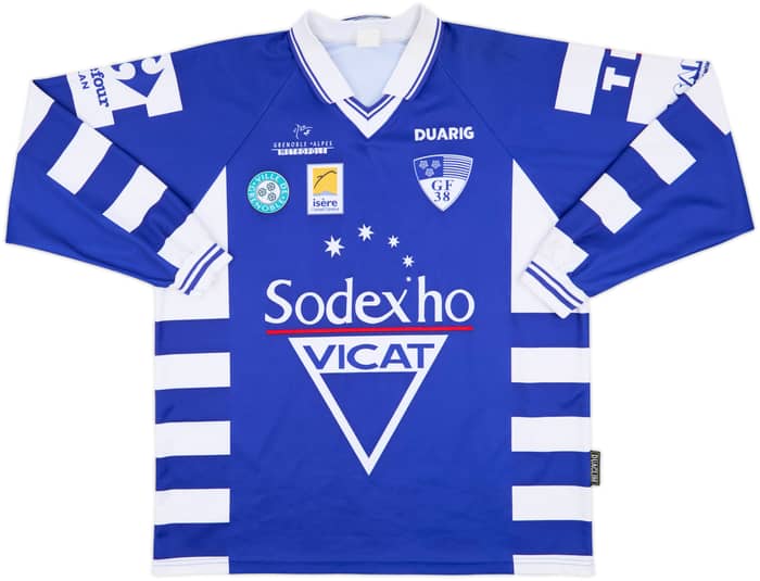 1999-00 Grenoble Foot Home L/S Shirt - 9/10 - (XL)