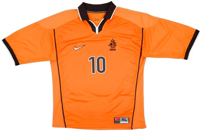 1998-00 Netherlands Home Shirt Seedorf #10 - 8/10 - (XL)