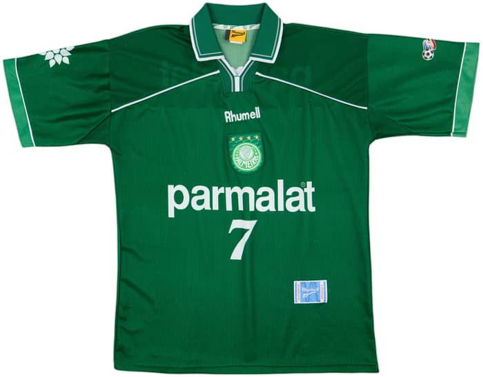 1999 Palmeiras Home Shirt #7 - 8/10 - (M)
