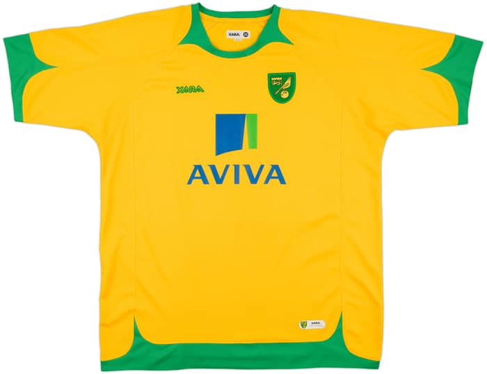 2008-10 Norwich Home Shirt - 9/10 - (XL)