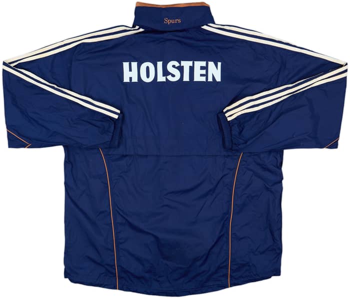 1999-00 Tottenham adidas Player Issue Hooded Rain Jacket #66 - 6/10 - (L/XL)
