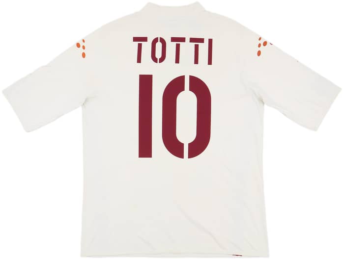 2003-04 Roma Away Shirt Totti #10 - 5/10 - (XXL)