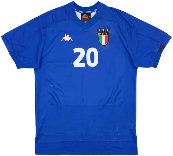 1998-99 Italy Home Shirt Totti #20 - 7/10 - (M)