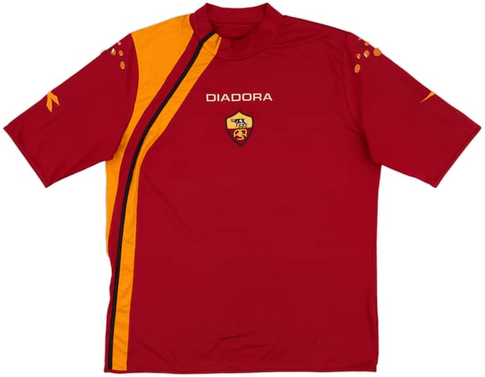 2005-06 Roma Home Shirt Totti #10 - 5/10 - (XL)