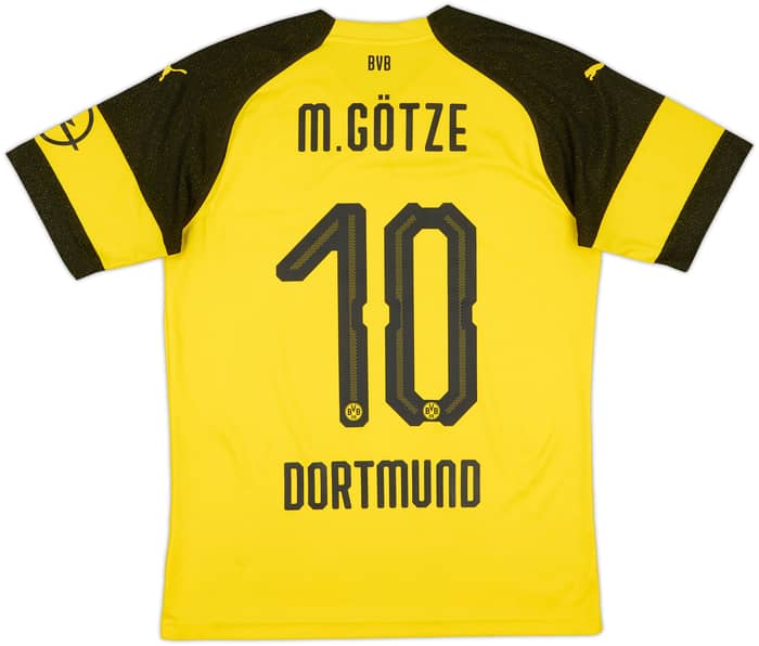 2018-19 Borussia Dortmund Home Shirt M.Gotze #10 - 7/10 - (M)
