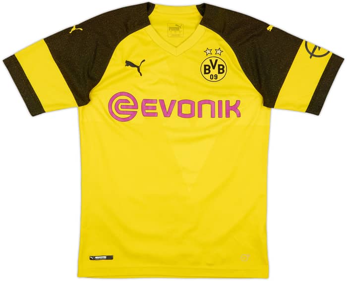 2018-19 Borussia Dortmund Home Shirt Isak #14 - 6/10 - (S)