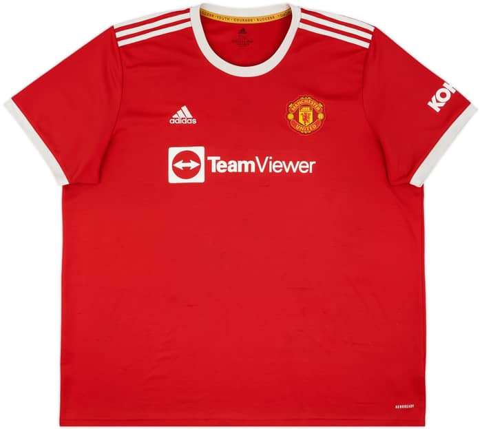2021-22 Manchester United Home Shirt Ronaldo #7 - 6/10 - (3XL)