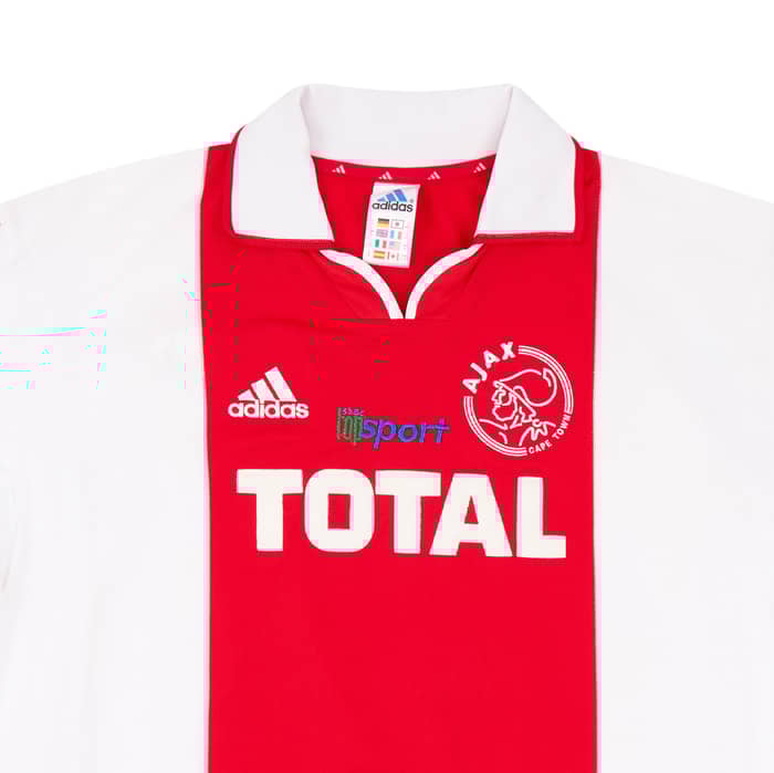 2000-01 Ajax Cape Town Match Issue Home Shirt #3