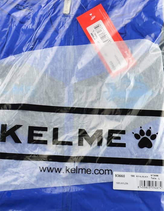 2017-18 Alaves Kelme Rain Jacket - NEW