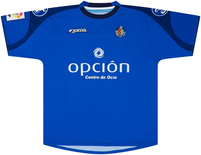 2004-05 Getafe Match Worn Home Shirt Riki #24 (v Valencia)