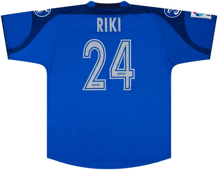 2004-05 Getafe Match Worn Home Shirt Riki #24 (v Valencia)