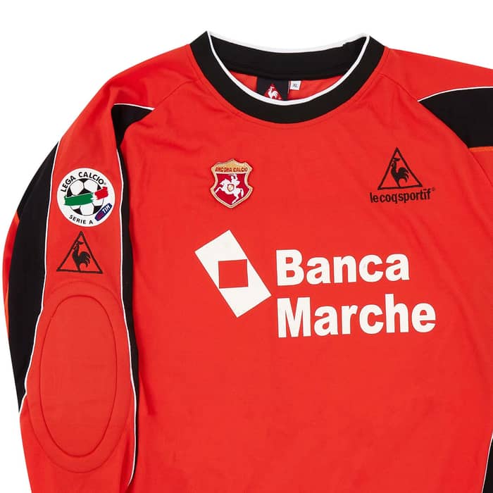2003-04 Ancona Match Issue GK L/S Shirt Marcon #31