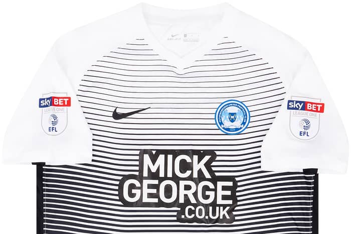 2017-18 Peterborough Match Issue Away Shirt Grant #42