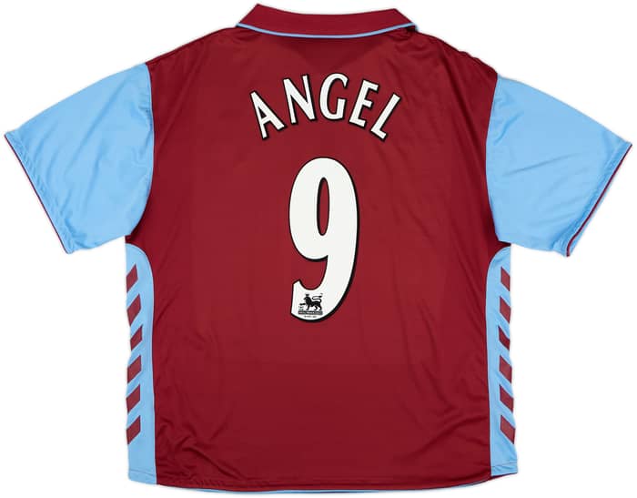 Camiseta de local del Aston Villa 2006-07 Angel #9 - 6/10 - (XL)