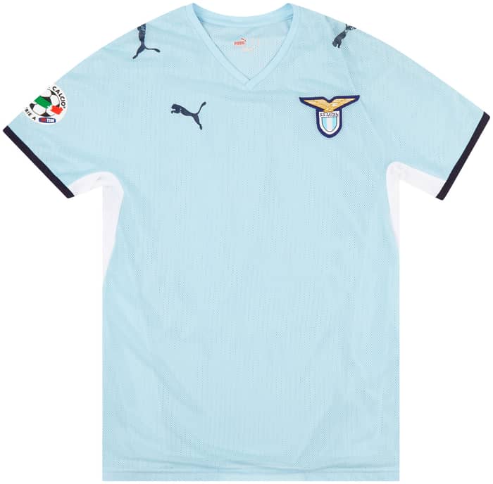 2008-09 Lazio Match Issue Home Shirt Foggia #17