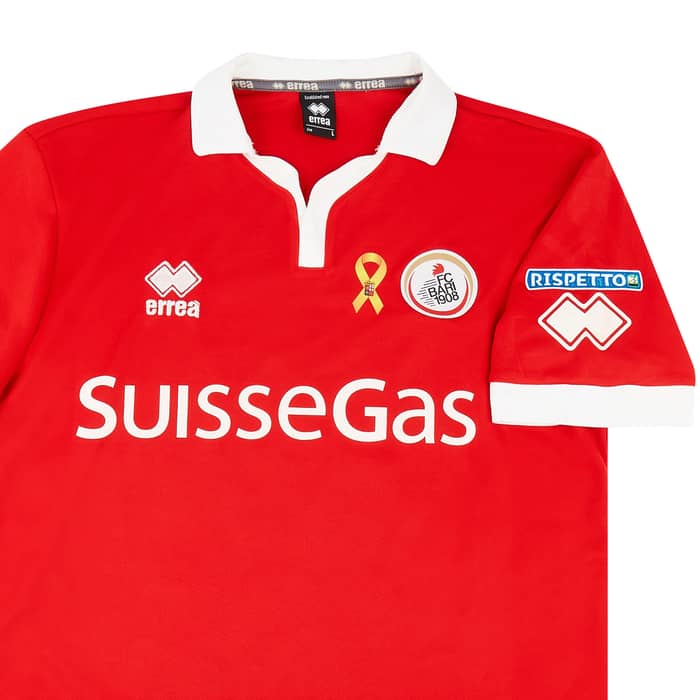 2014-15 Bari Match Issue Home Shirt Gomelt #26