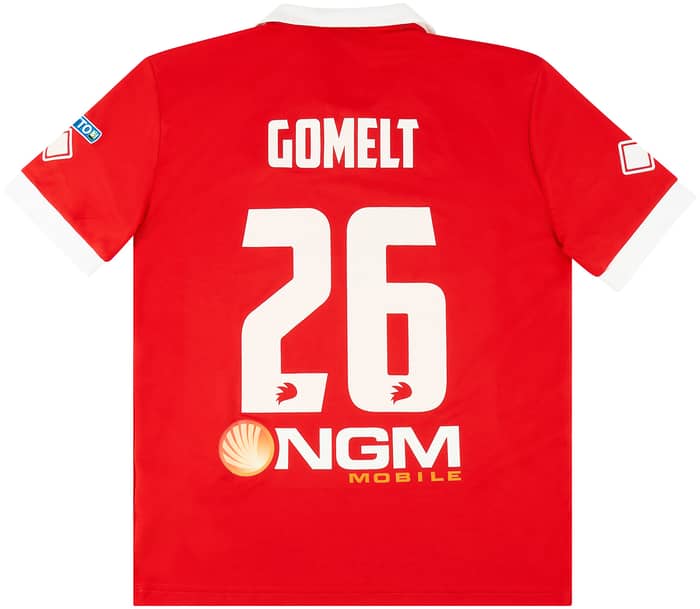 2014-15 Bari Match Issue Home Shirt Gomelt #26