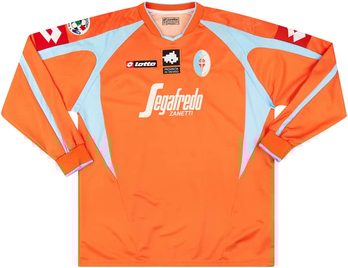2005-06 Treviso Match Issue Third L/S Shirt Fava #31