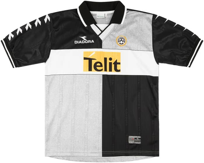 2000-01 Udinese Match Issue Intertoto Cup Third Shirt Pinzi #14