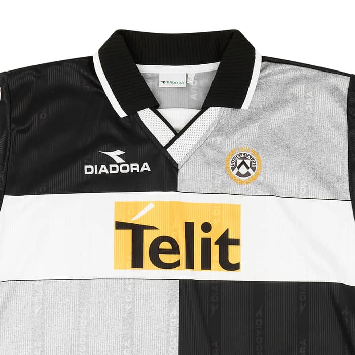 2000-01 Udinese Match Issue Intertoto Cup Third Shirt Pinzi #14