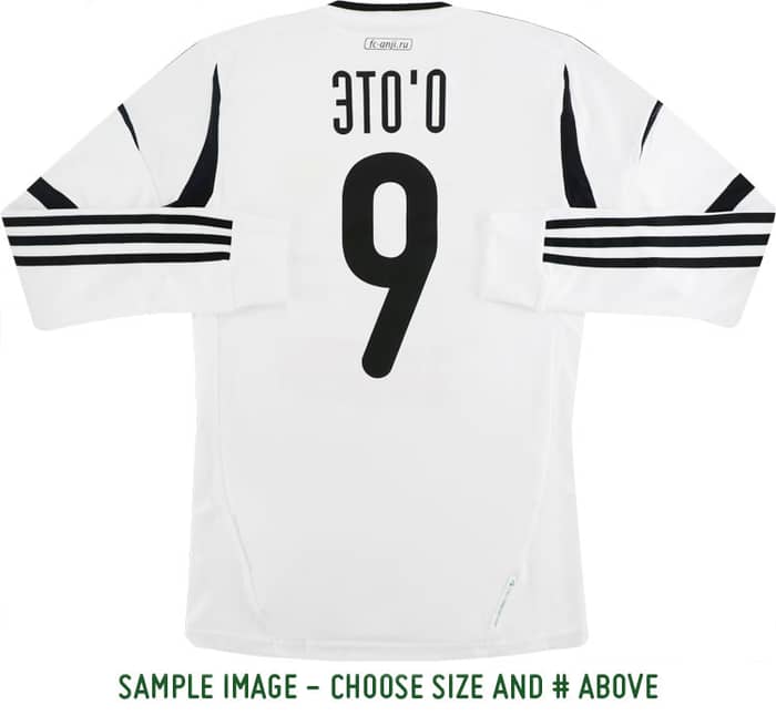 2012-13 Anzhi Makhachkala Third L/S Shirt # M