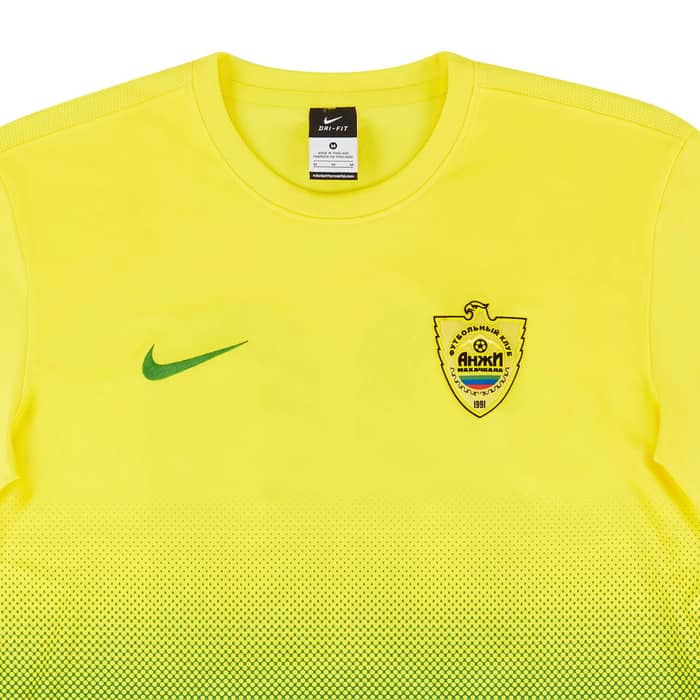 2013-14 Anzhi Makhachkala Match Issue Home L/S Shirt #80