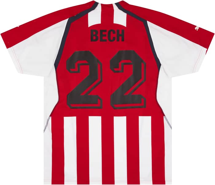 2005-06 Malmo Match Issue Champions League Away Shirt Bech #22