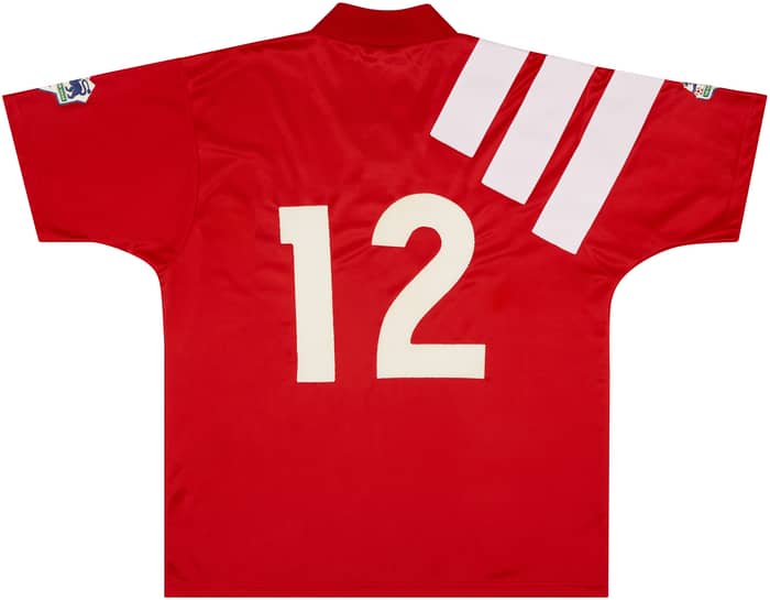 1992-93 Liverpool Match Issue Home Shirt #12