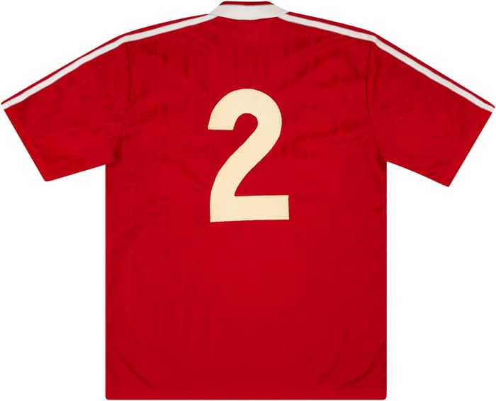1988-89 Liverpool Match Issue Signed Home Shirt #2