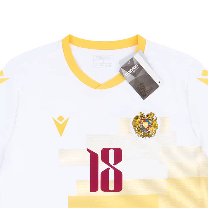 2020-21 Armenia Third Shirt Mkhitaryan #18