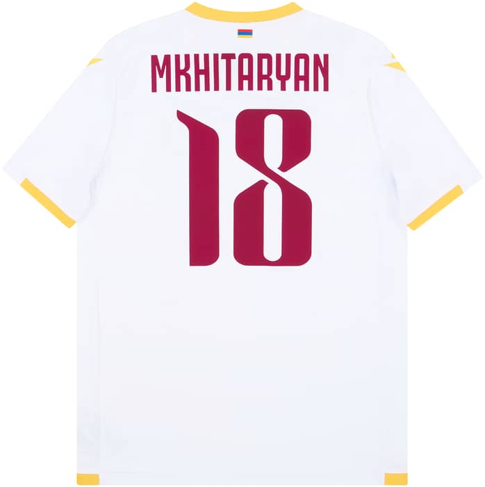 2020-21 Armenia Third Shirt Mkhitaryan #18