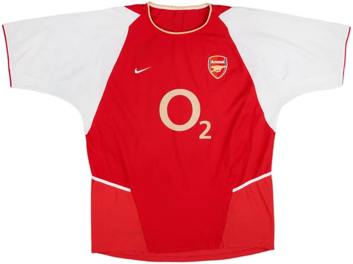 2002-04 Arsenal Camiseta Local Henry #14 - 5/10 - (XXL)