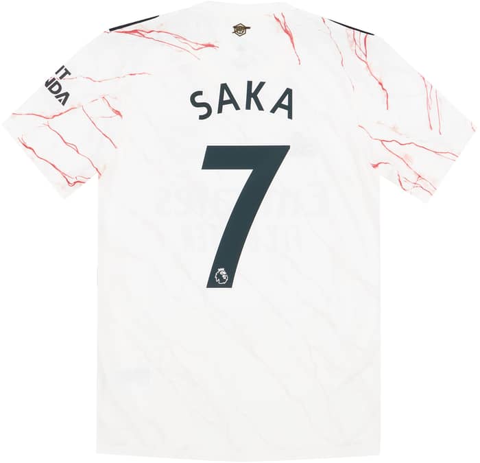 2020-21 Arsenal Away Shirt Saka #7 - NEW