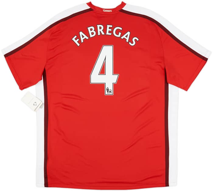 2008-10 Arsenal Home Shirt Fabregas #4 (XXL)