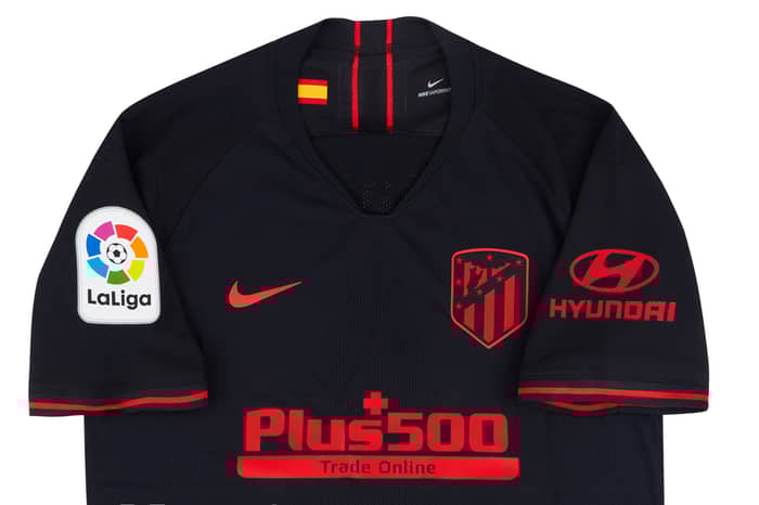 2019-20 Atletico Madrid Player Issue Vaporknit Domestic Away Shirt Saúl #8