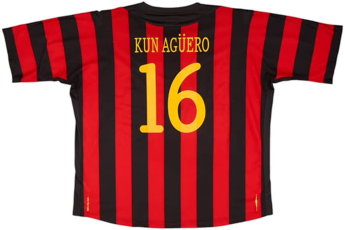 2011-12 Manchester City Away Shirt Kun Aguero #16 - 6/10 - (3XL)