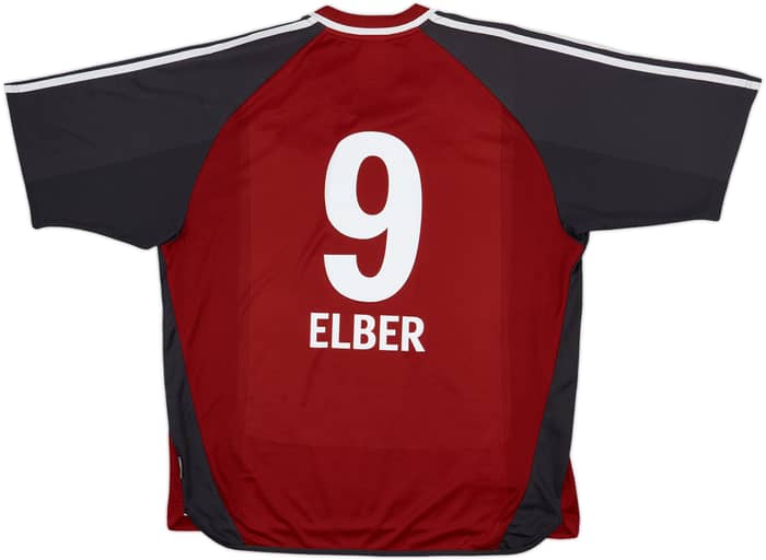 2002-03 Bayern Munich Home Shirt Elber #9 - 5/10 - (XL)