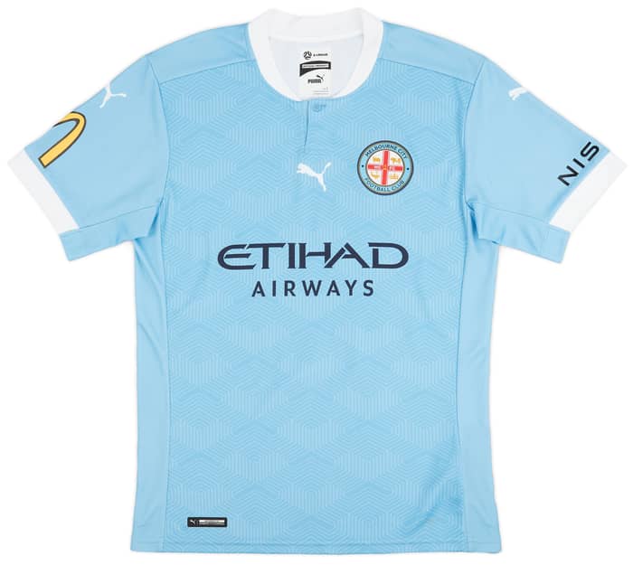 2020-21 Melbourne City Player Issue Home Shirt # - 9/10