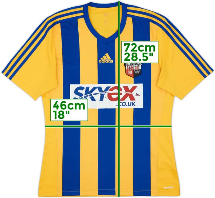2013-14 Brentford Away Shirt Forshaw #4 - 5/10 - (M)